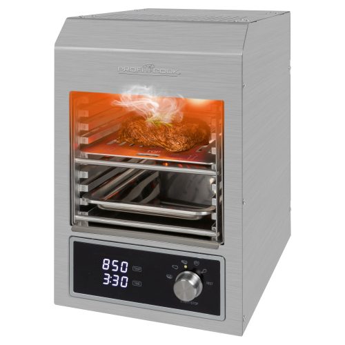 ProfiCook PC-EBG 1201 inox elektromos grill