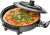 Clatronic PP 3402 fekete 36x3,5cm Pizza Party főzőedény
