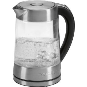 Clatronic WK 3501 G inox 1,7L 2200W üveg vízforraló