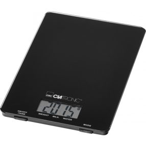 Clatronic KW 3626 Glas fekete konyhamérleg